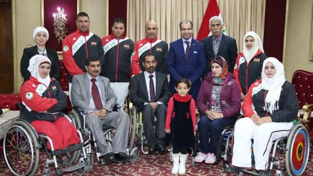 الجبوري يؤكد أهمية تضافر الجهود لتذليل عقبات رياضة المعاقين