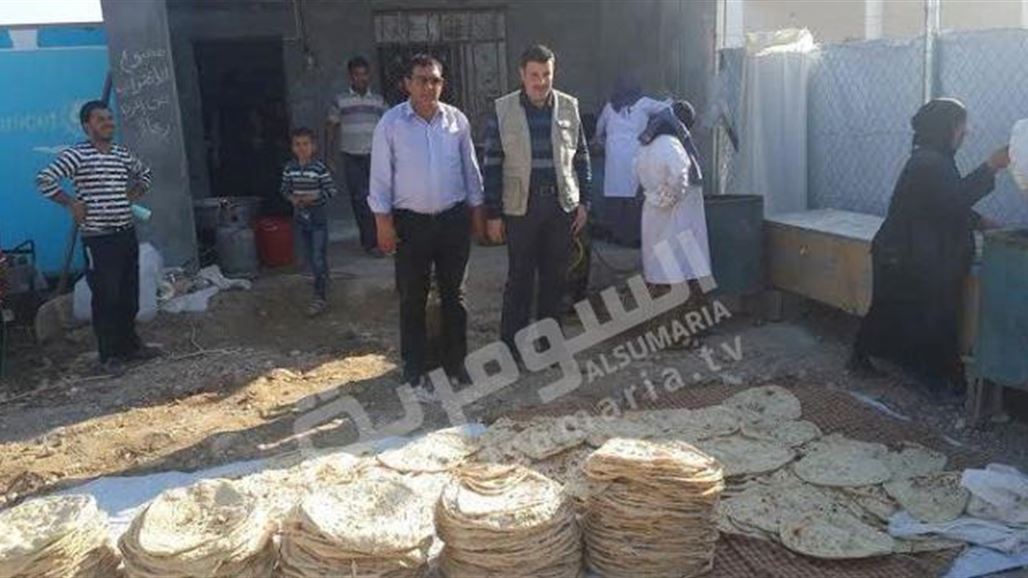 عضو بمجلس ديالى تعلن توقف مخبز ينتج 5 آلاف رغيف مجاني للنازحين