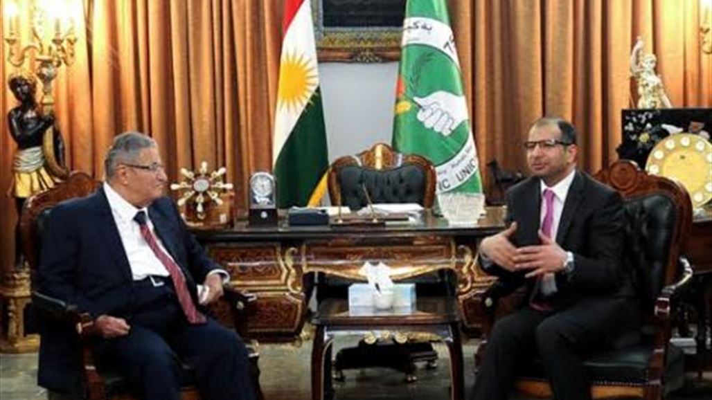 الجبوري يثمن الدور الوطني للطالباني
