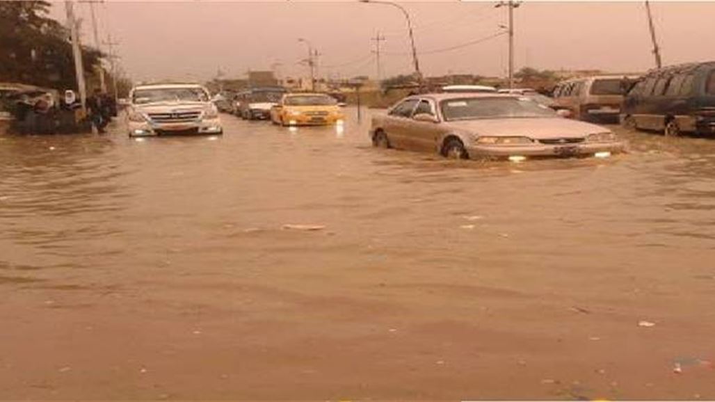 امانة بغداد: كمية الأمطار التي هطلت على العاصمة بلغت 23 ملم