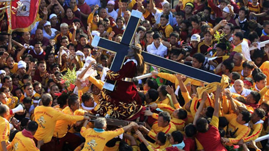 أكثر من مليون "حافي القدمين" يشاركون في "أكبر موكب ديني" بالفلبين