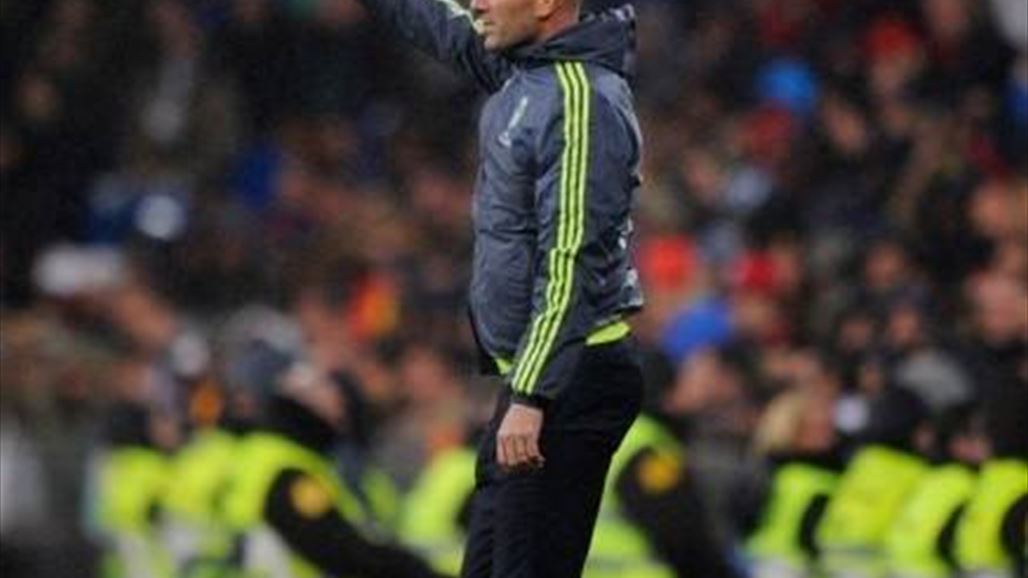 زيدان يبدأ مشواره مع ريال مدريد برقم جديد