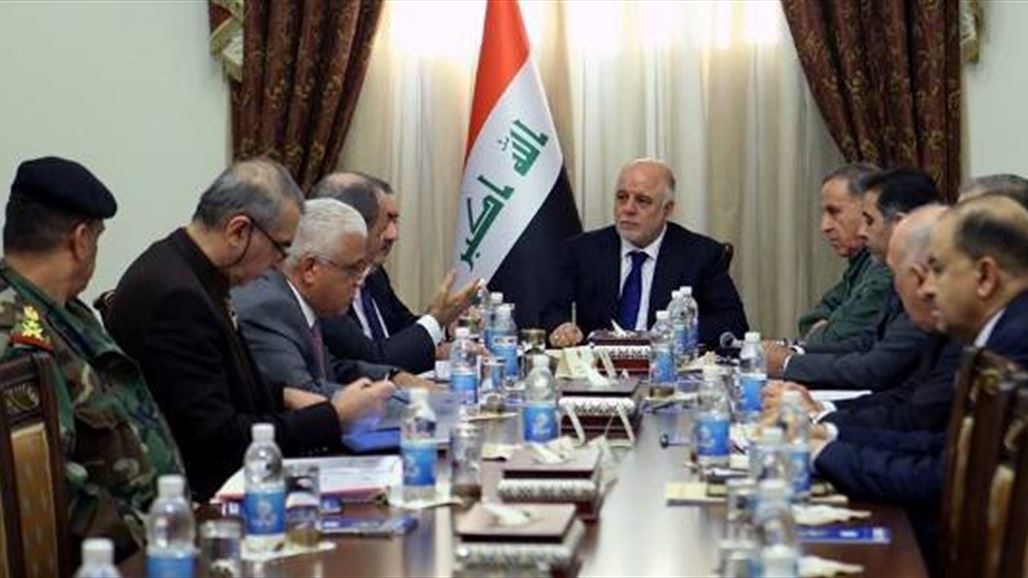 المجلس الوزاري للأمن الوطني يجتمع برئاسة العبادي لبحث الموازنات الاستثمارية للوزارات الأمنية