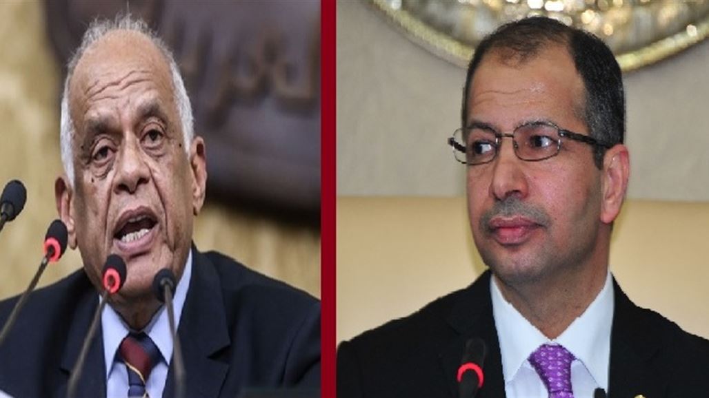الجبوري يهنئ نظيره المصري بانتخابه رئيساً لمجلس الشعب