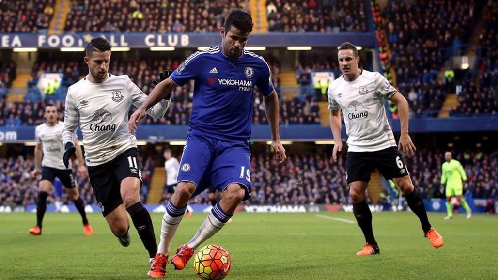 تشيلسي يتعادل أمام ايفرتون في دوري الكرة الإنجليزي
