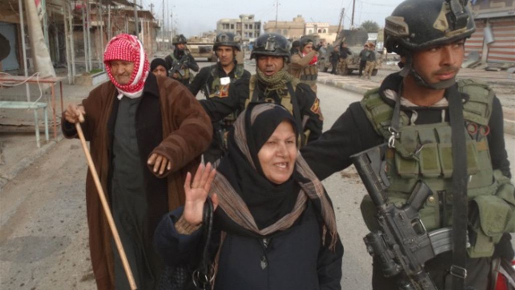 قائد الشرطة الاتحادية يعلن تحرير 27 عائلة غرب الرمادي