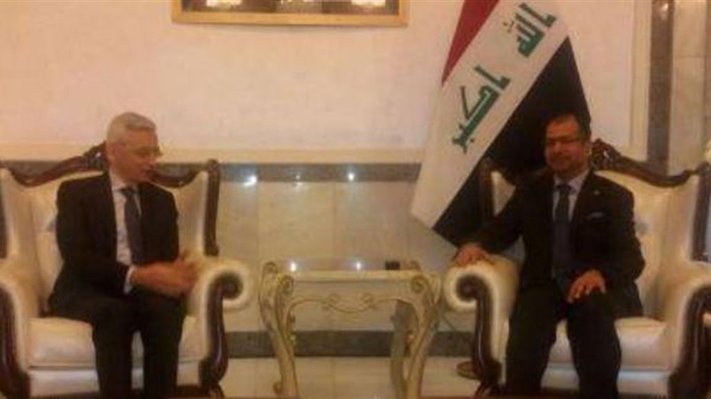 الجبوري والسفير الفرنسي يبحثان اعادة اعمار المناطق المحررة من "داعش" وعودة المهجرين