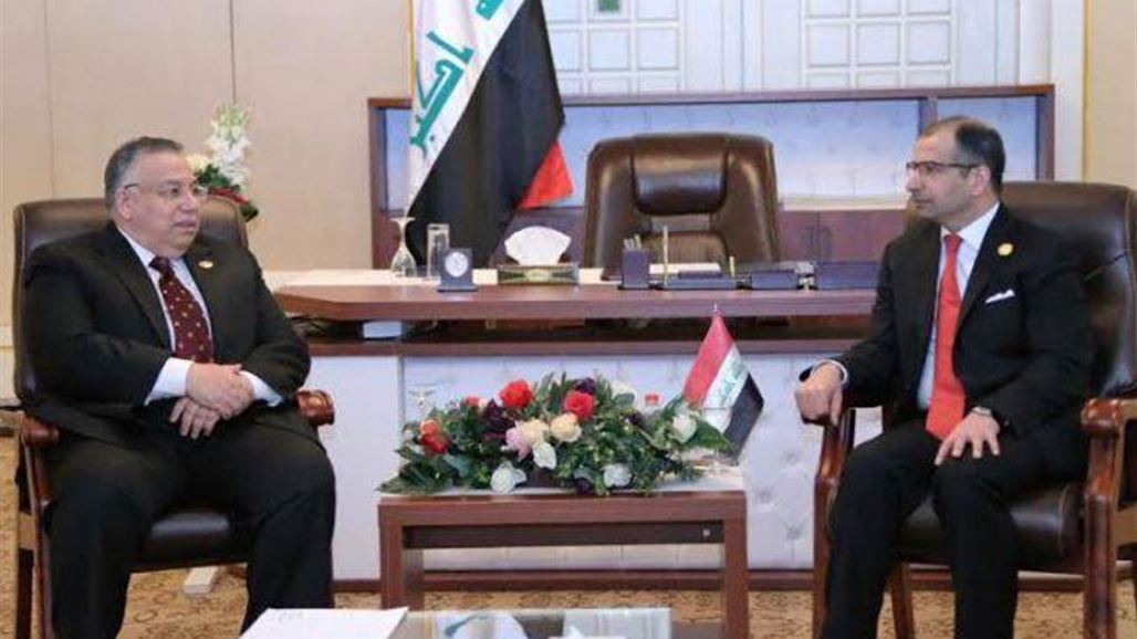 الجبوري لوفد البرلمان المصري: العراق حمل شرف مواجهة آفة التطرف