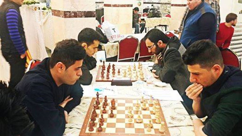 انتهاء الجولة الأولى من نهائي الشطرنج بتصدر لاعبي المنتخب الوطني