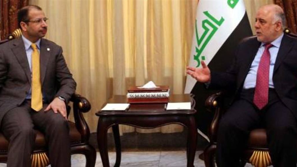 بدء اجتماع بين العبادي والجبوري بشأن التعديل الوزاري