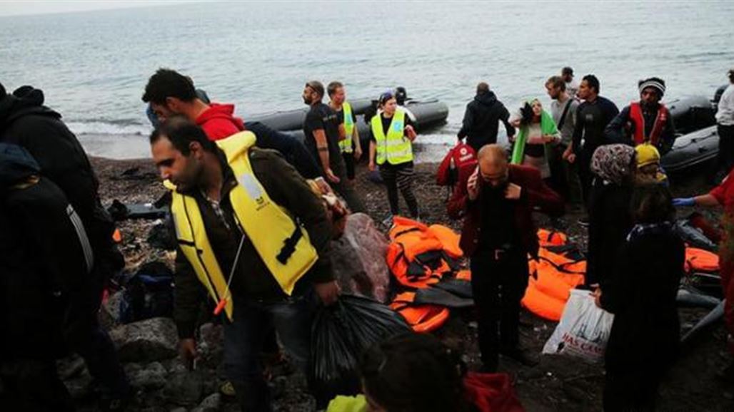 دورية أوربية تنقذ 900 مهاجر في بحر إيجة