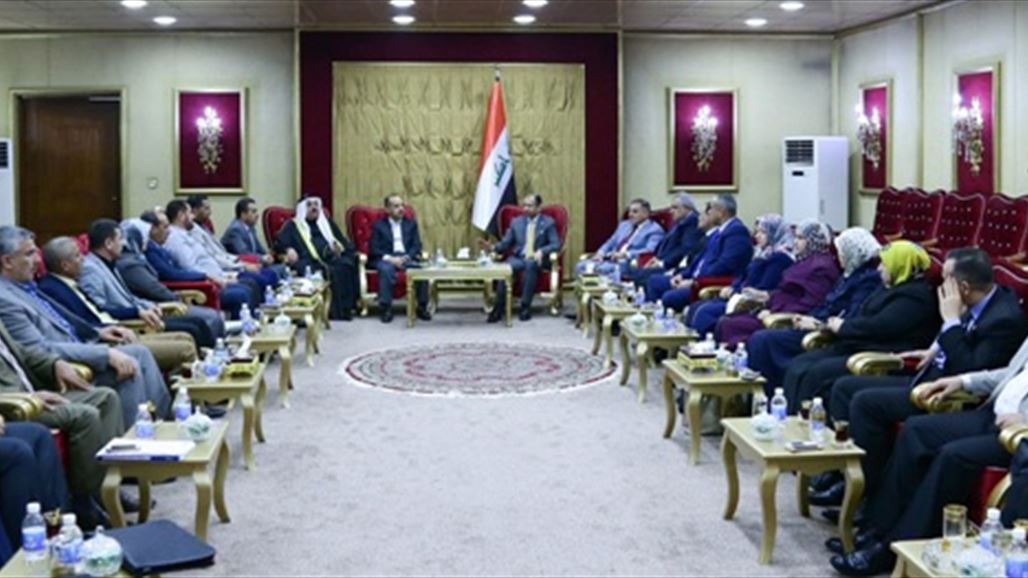 رئيس البرلمان يبحث مع اتحاد القوى واقع الموصل لمرحلة ما بعد داعش