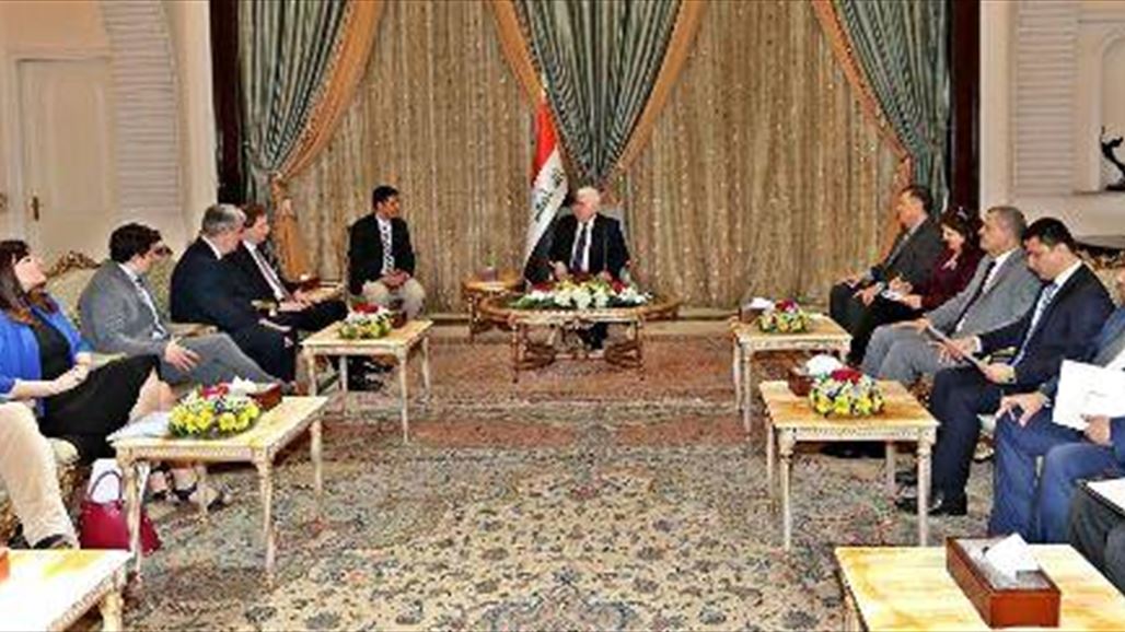 معصوم يدعو الشركات البريطانية إلى المشاركة في إعمار العراق