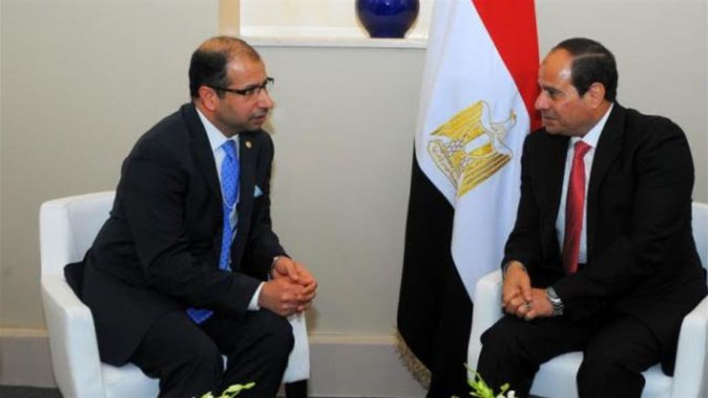 الجبوري والسيسي يتفقان على التعاون للحد من انتشار "الفكر المتطرف"