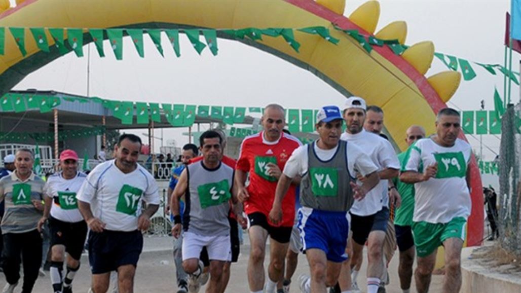 نادي بيشمركة السليمانية يهيمن على فعاليات بطولة ركضة الضاحية للمنطقة الشمالية