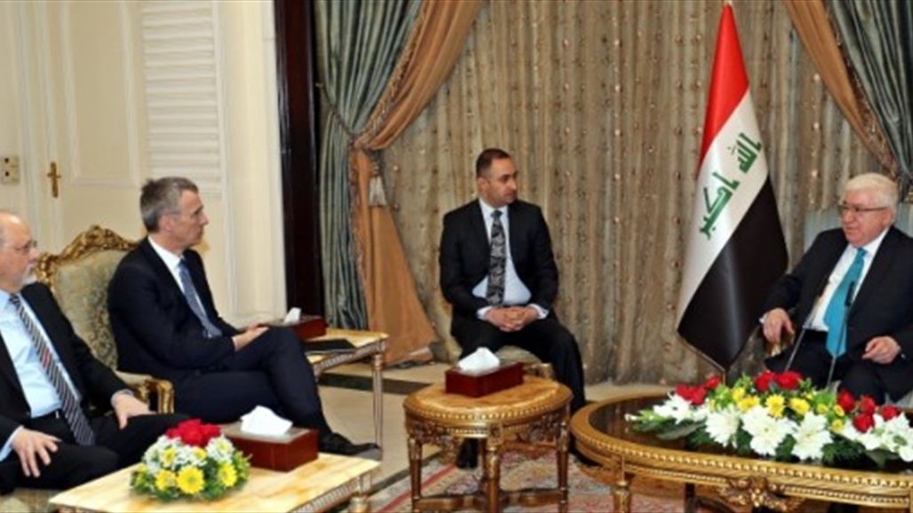 أمين عام الناتو يجدد دعم الحلف للعراق