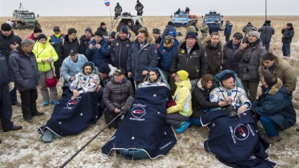 طاقم محطة الفضاء الدولية يختتم أطول مهمة ويعود للأرض