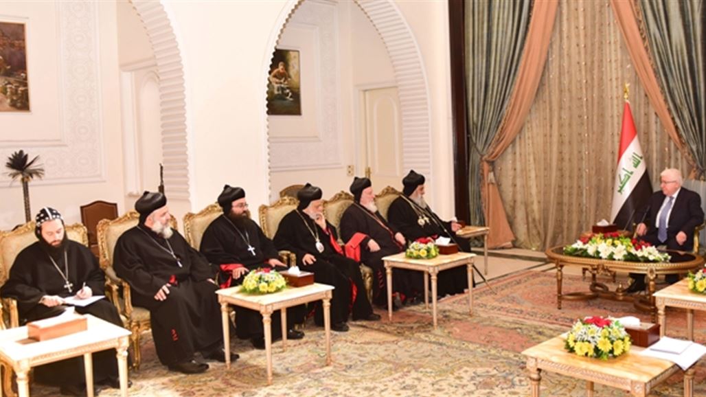 معصوم يدعو لتلبية مطالب المسيحيين المشروعة