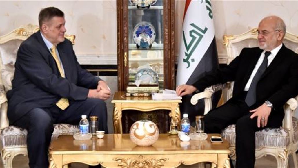 الجعفري يبحث مع كوبيتش الدعم الأممي المقدم للعراق في الحرب ضد "داعش"