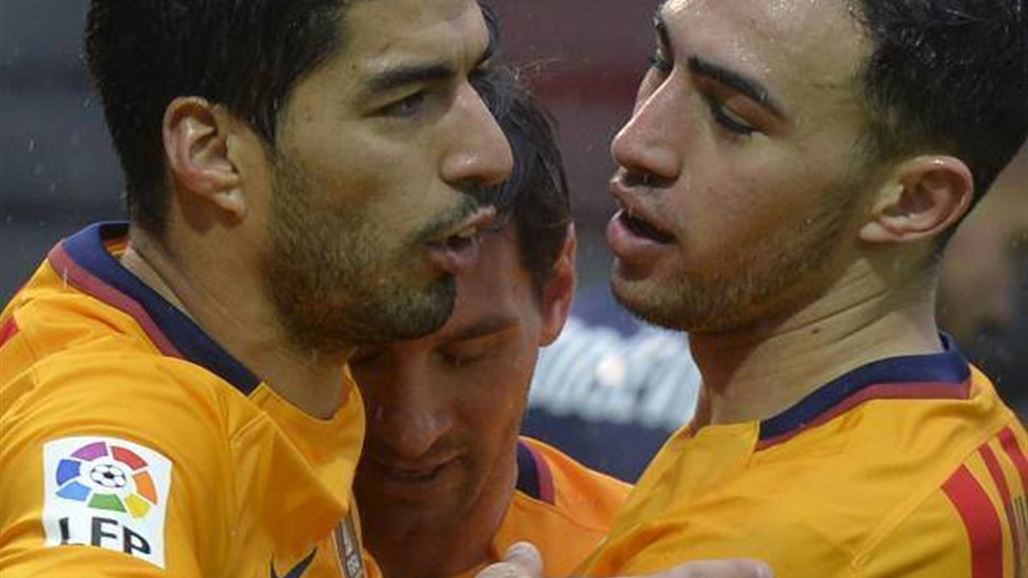 برشلونة يعزز صدارته لليغا برباعية في مرمى إيبار
