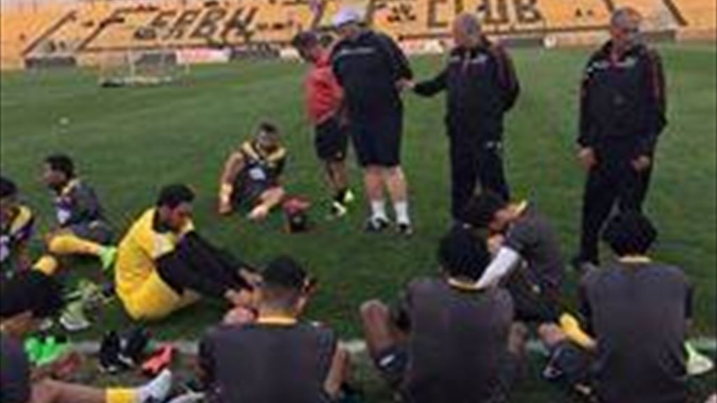 المنتخب الوطني يواصل تدريباته في اربيل والاتحاد يتعهد بتوفير اللازم
