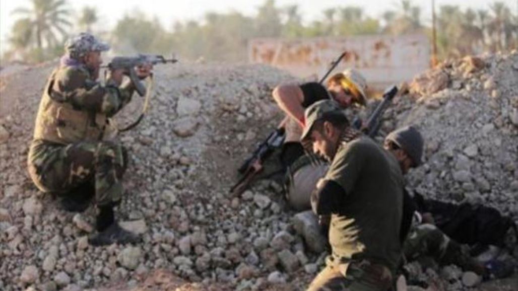 الحشد الشعبي: سقوط 40 قتيلا بداعش بنكبة علاس والعجيل بينهم المصري والانصاري