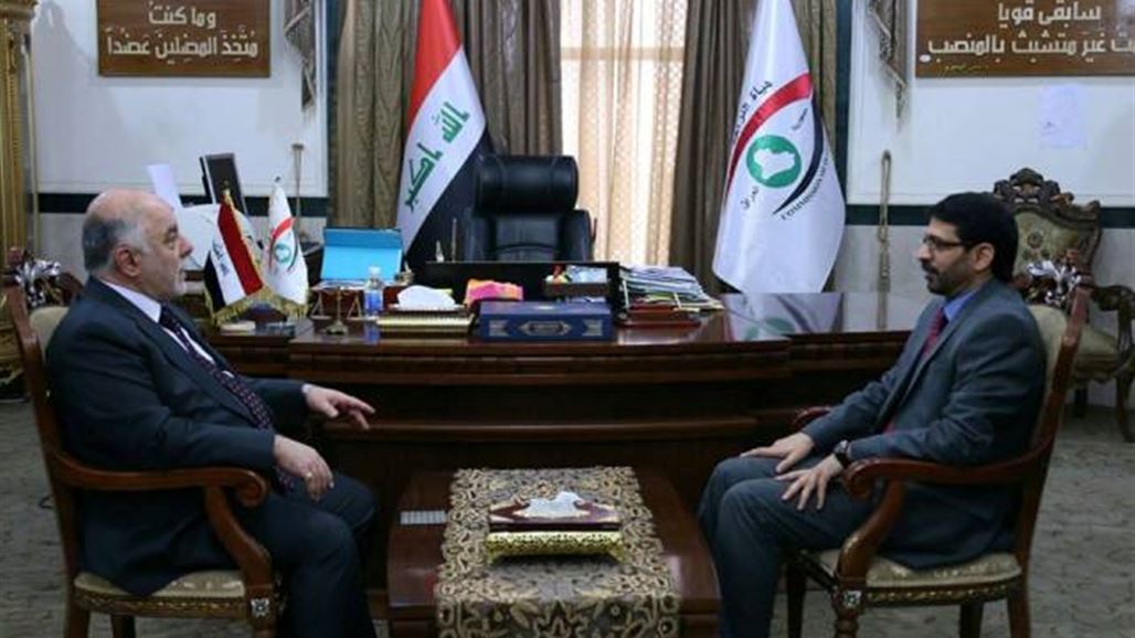 العبادي لرئيس هيئة النزاهة: عازمون على ملاحقة الفاسدين ووضعهم خلف القضبان