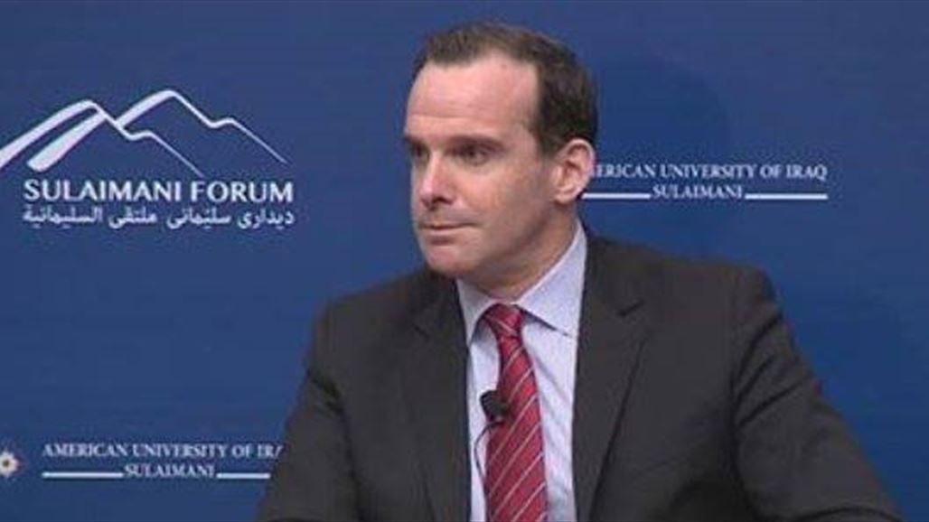 المبعوث الرئاسي الخاص للتحالف الدولي يصل الى العراق