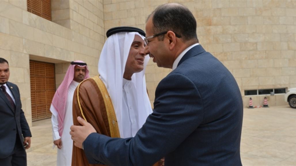 الجبوري والجبير يؤكدان أهمية تطوير العلاقات بين بغداد والرياض