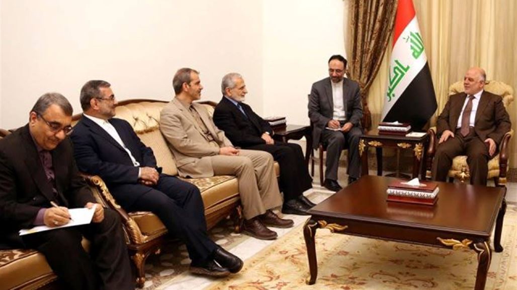 العبادي يبحث مع خرازي توحيد جهود المنطقة لدعم العراق في حربه ضد "الإرهاب"