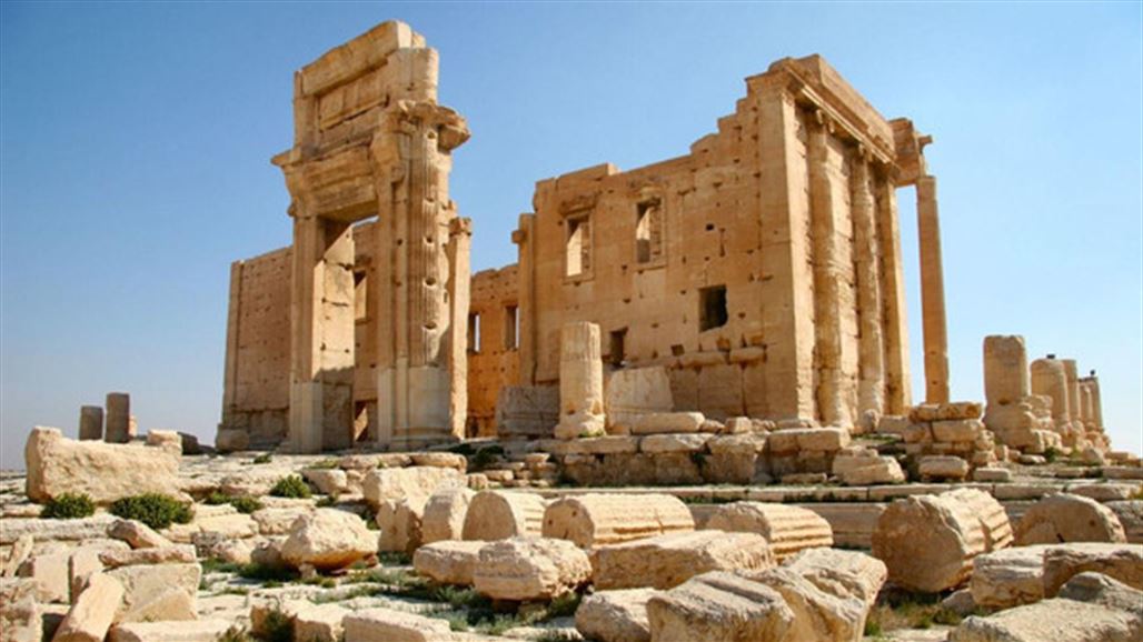 سوريا تعيد اصلاح وبناء "معبد بل" الاثري في تدمر