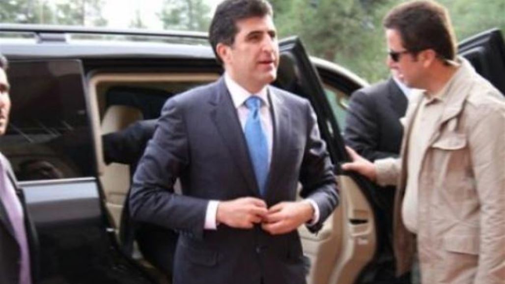 البارزاني يصل الى بغداد للقاء مسؤولي الحكومة العراقية وكيري