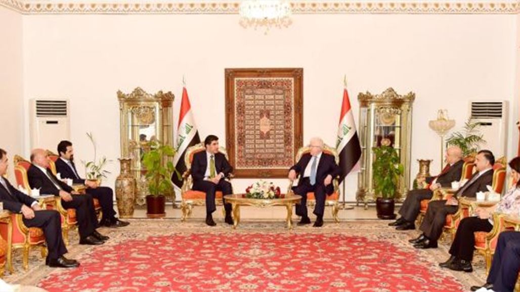 معصوم يدعو لـ"تنشيط" السبل الكفيلة بحل القضايا العالقة بين بغداد وأربيل