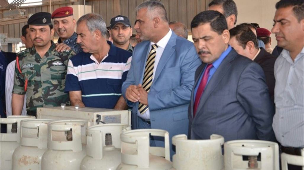 إعادة افتتاح معمل غاز الرمادي بطاقة انتاجية تبلغ 10 آلاف اسطوانة في اليوم