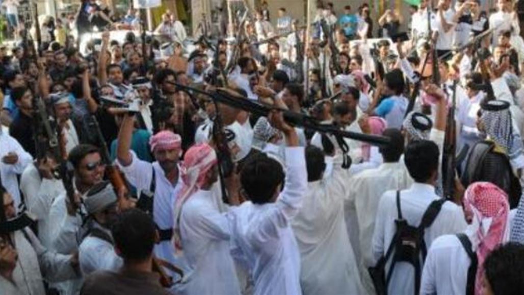جلسة صلح بين الكرامشة والحلاف في البصرة بعد نزاع عشائري طويل ودامٍ