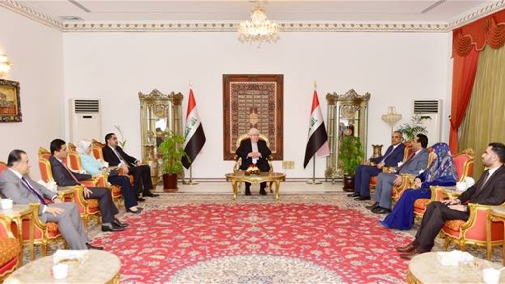 معصوم لوفد من النواب المعتصمين: حريصون على مواصلة الجهود للوصول للحلول الممكنة