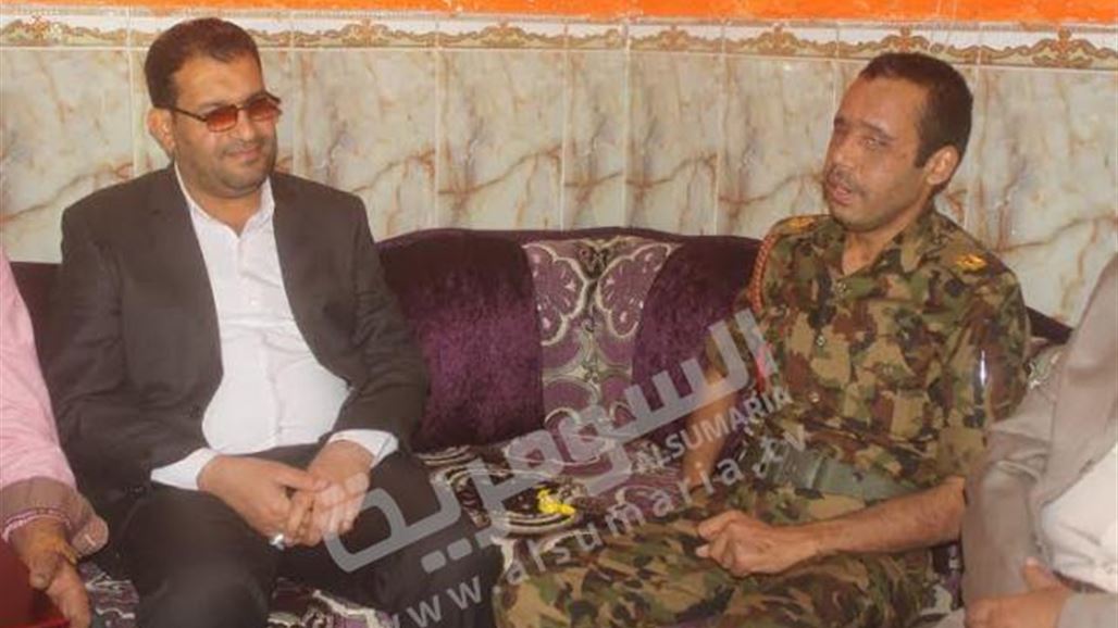 المراسل الحربي علاء العيداني: سأستمر بالعمل ضابطاً رغم فقدان بصري