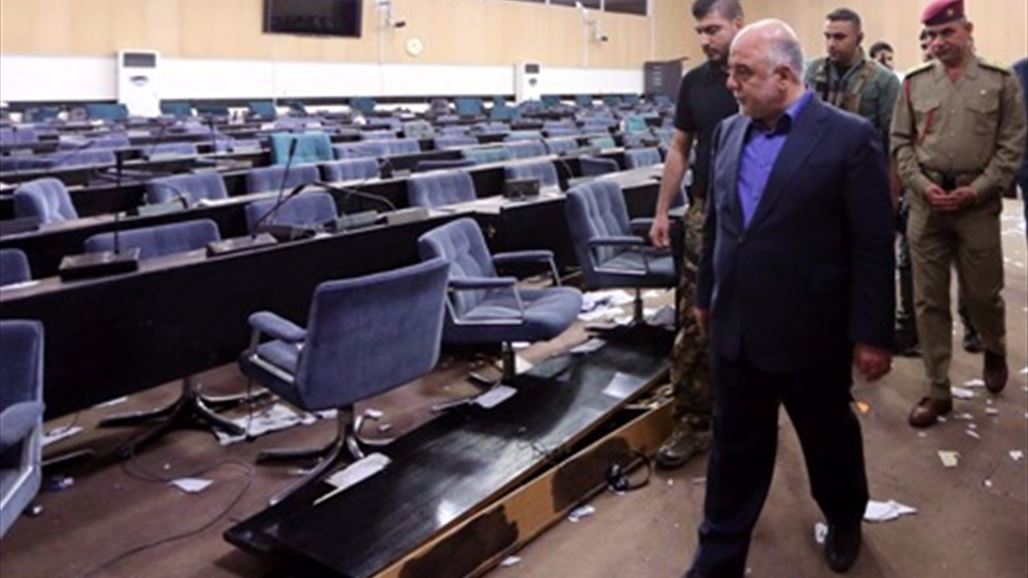 العبادي يتفقد مبنى مجلس النواب
