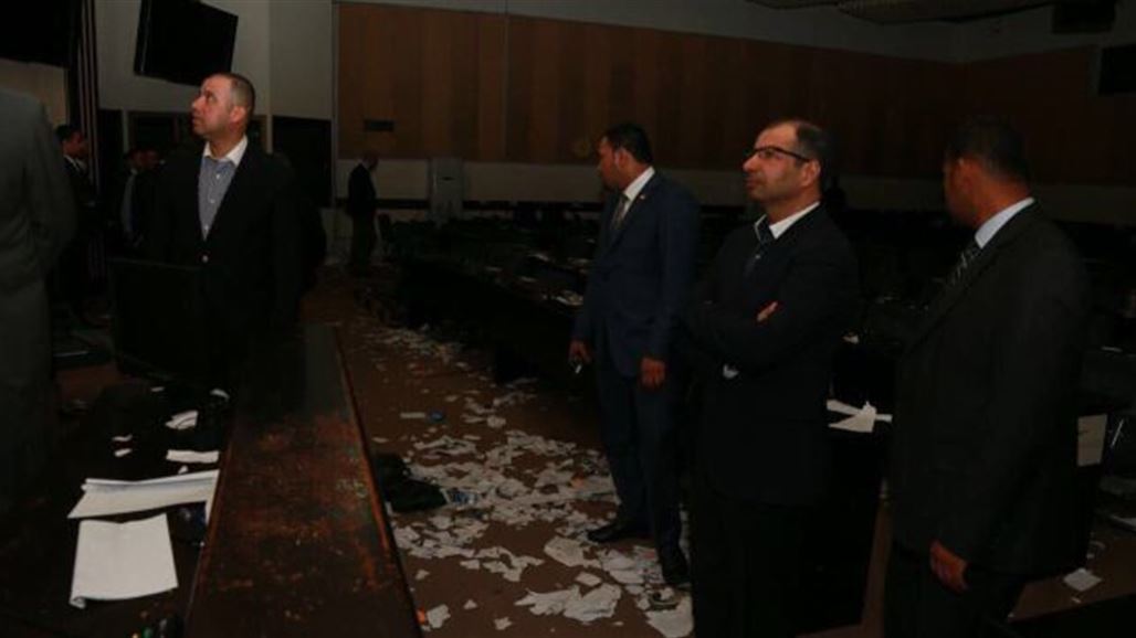 سليم الجبوري يتفقد مبنى مجلس النواب