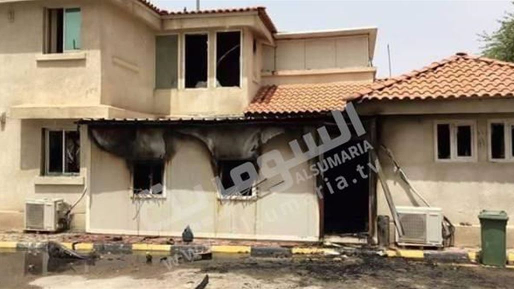 نشوب حريق في استعلامات لجنة إعمار واسط