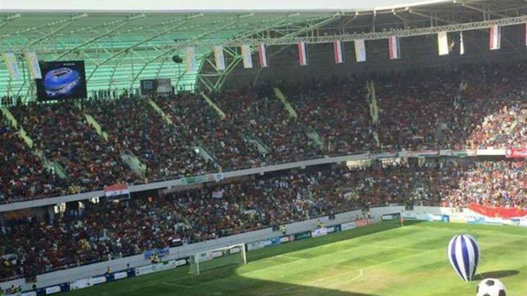 بدء فعاليات افتتاح ملعب كربلاء الدولي