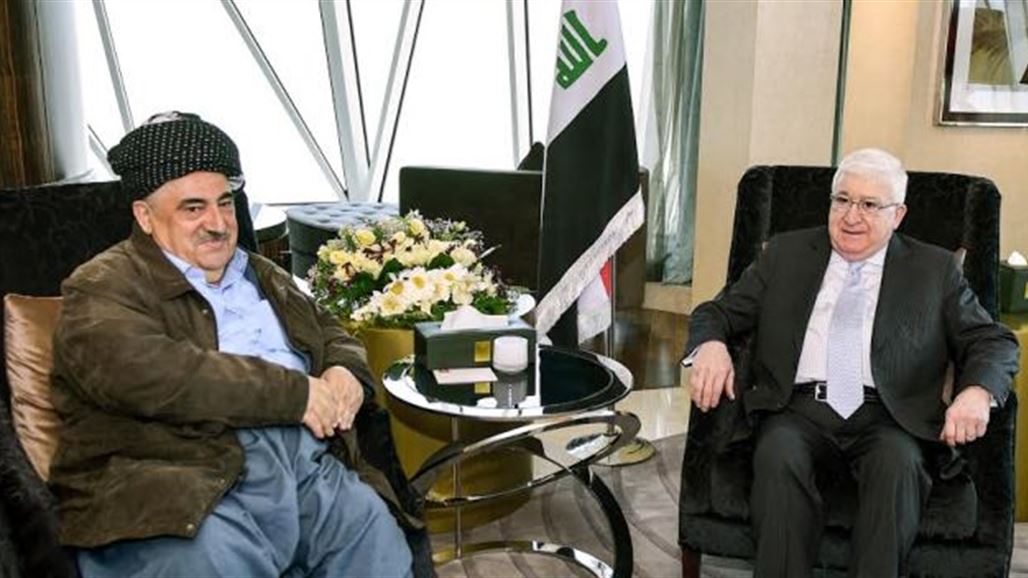 معصوم يؤكد ضرورة التفاهم بين الأطراف السياسية وتوحيد المواقف