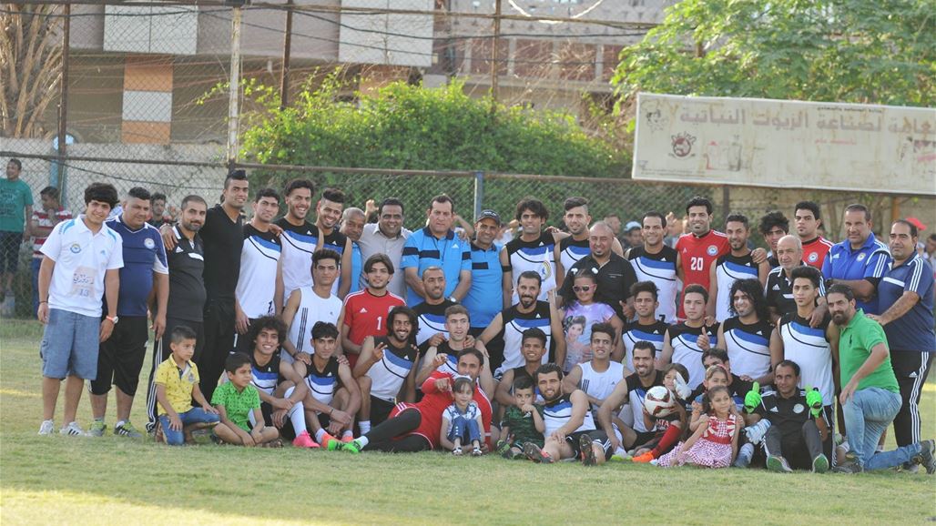 احتفالات مبكرة لجمهور الزوراء قبل التتويج الرسمي بدرع النخبة
