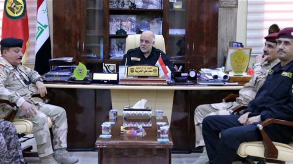 مكتبه: العبادي يشرف بنفسه ويدير معركة الفلوجة من خطوط المواجهة الامامية