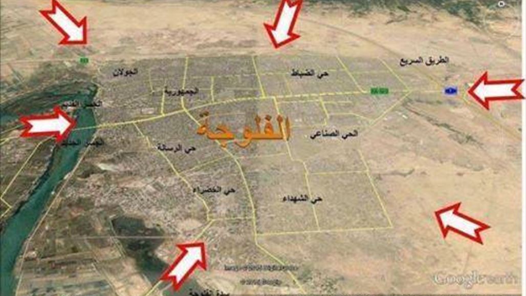 بالصور.. صنوف القوات المسلحة تخنق "داعش" بالفلوجة