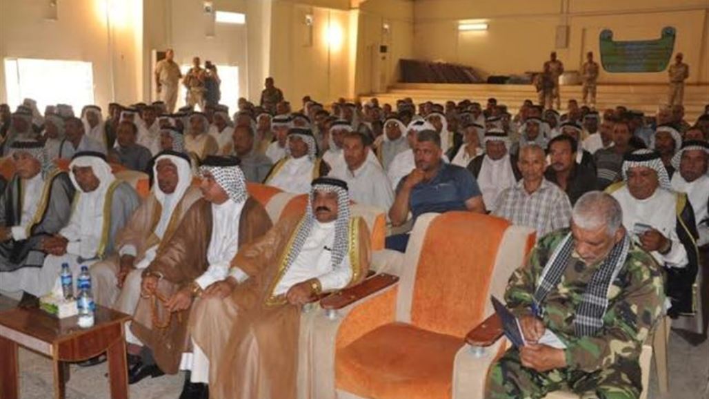 أكثر من 70 شخصية عشائرية شمال المقدادية تتعهد بدعم وثيقة "الأمن المجتمعي"