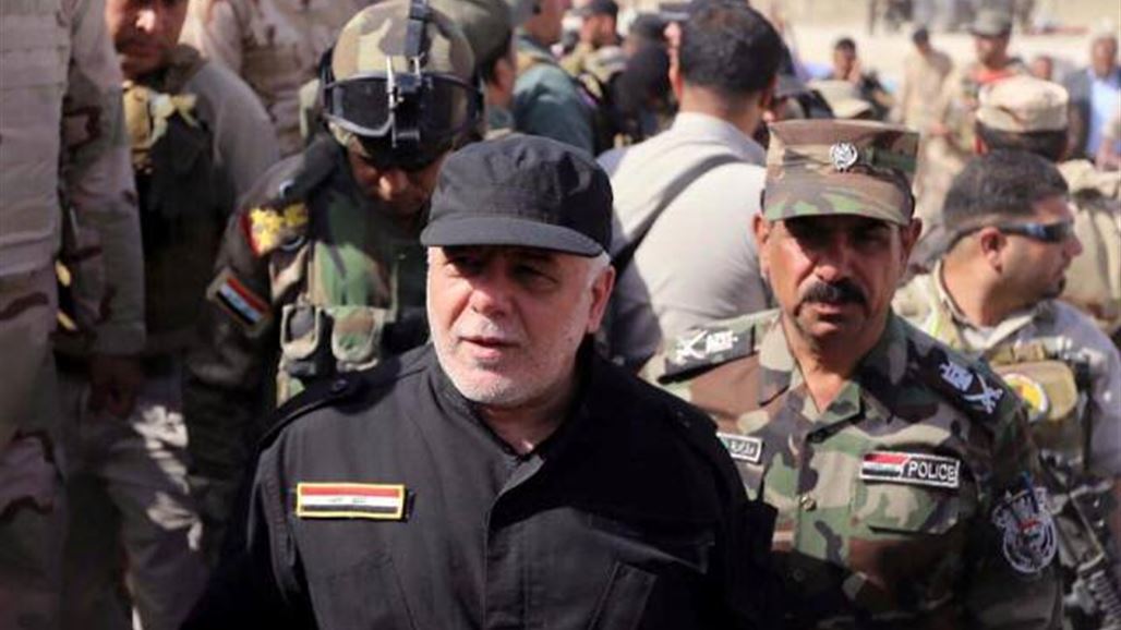 العبادي يعد برفع العلم العراقي في الفلوجة "قريباً" وينفي وجود تأخر بالعمليات