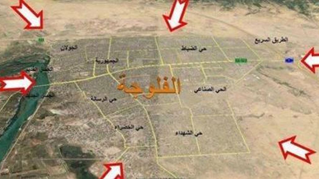 بالصور.. اهم معاقل "داعش" في الفلوجة بيد مكافحة الارهاب