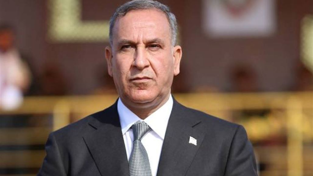 وصول وزير الدفاع الى المحور الغربي لمدينة الفلوجة