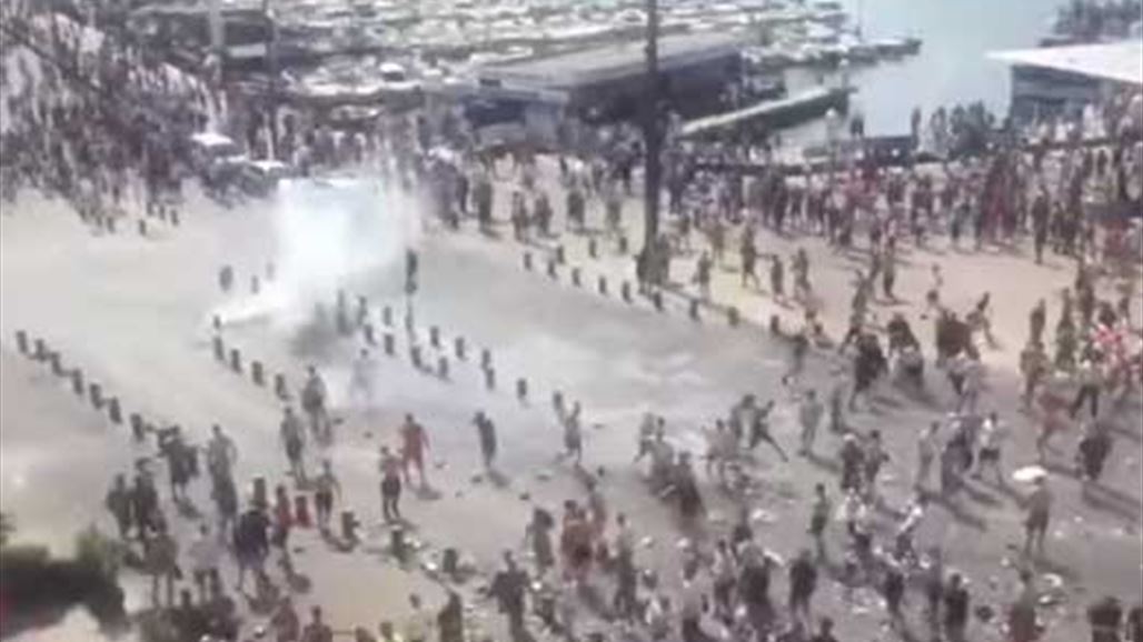 مرسيليا تتحول الى ساحة شغب بين مشجعين إنكليز وروس